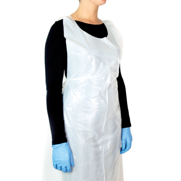Grembiule Monouso In Ldpe Bianco